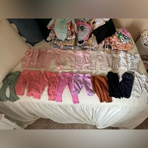 Baby girl 3-6 month bottoms